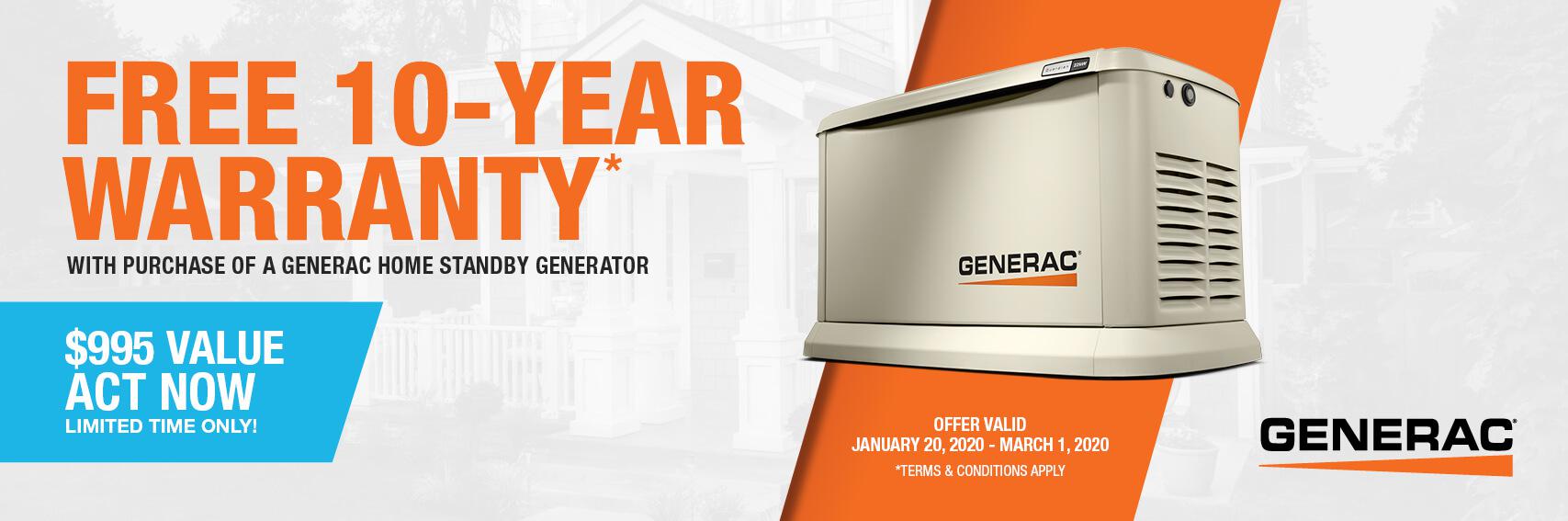 Homestandby Generator Deal | Warranty Offer | Generac Dealer | Hawi, HI